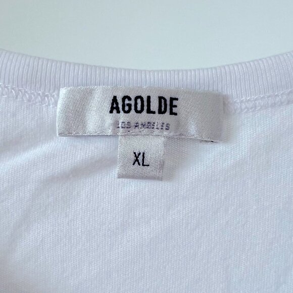 Nwt- Agolde, Women’s Irina Thong Bodysuit in White. Size Xl. - Picture 4 of 11